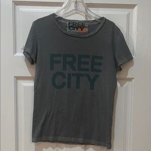 Freecity T-Shirt with Bold Print